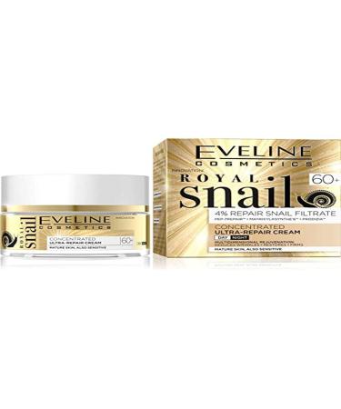 Eveline Cosmetics Royal Snail UltraRepair Cream Day Night 60+ 50 ml