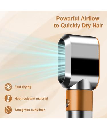 Pre-Styling Dryer Attachment for Dyson Airwrap - Gold Replacement Nozzle | International Shipping Available - Buy Online on GoSupps.com
