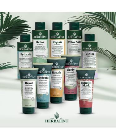  Herbatint Herbatint Detox Shampoo 260ml | Organic Detoxifying and Regenerating Shampoo Cleanses and Purifies the Scalp and Hair from Impurities | Bio Cosmos Organic 98% Natural Ingredients  - Buy Online on GoSupps.com