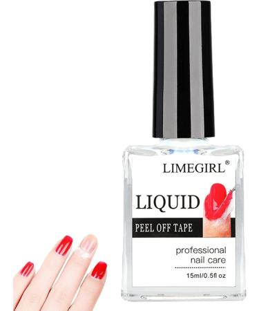 15ml Peel off Nail Polish for Nails 3PCS Latex Nail Polish Barrier Easy Peel Polish Barrier Anti-overflow Glue Nail Art Manicure Edge Protection - Buy Online on GoSupps.com