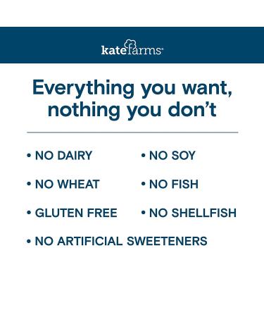 KATE FARMS Organic Vegan Vanilla Nutrition Shake | 16g Protein | 27 Vitamins | Meal Replacement | Gluten Free | Non-GMO | 11oz (Pack of 12) - Buy Online on GoSupps.com