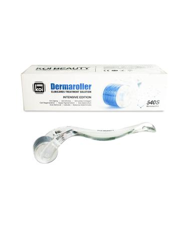 Koi Beauty Dermar roller for hair growth for women men microneedling scooter with 540 stainless steel needles bare roller 1mm for beard growth derma roller for hair scalp beard face body 540s per.-1mm - Buy Online on GoSupps.com