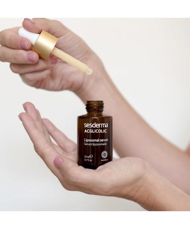 Sesderma Acglicolic Facial Liposomal Serum - 1 Fl Oz | Anti-Aging Serum for Glowing Skin - Ships Internationally - Buy Online on GoSupps.com