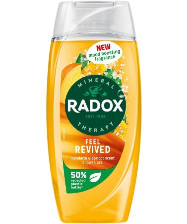  Radox Radox Mineral Therapy Feel Revived Shower Gel Mandarin and Apricot Scent - 225 ml (pack of 6) - Buy Online on GoSupps.com