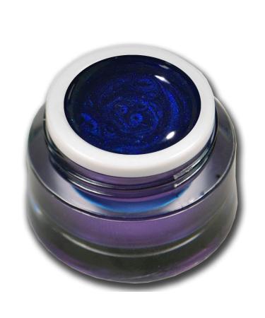 Color gel metallic Blue Opal Blue UV LED nail gel studio quality Color Gel RM Beautynails 1 pack (1x 5ml)