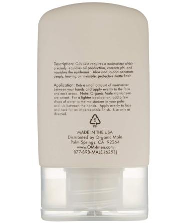 OM4 Oily Step 4 Moisturizer - Weightless Equalizing Complex for Men | Reduce Shine & Breakouts - Buy Online on GoSupps.com