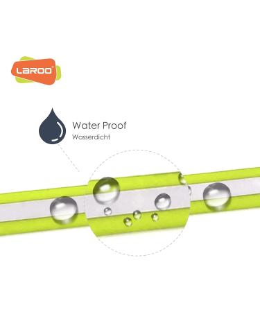 Laroo 10m Reflective PVC Dog Leash - Waterproof Drag Line for Small & Large Dogs | Night Walking Training Lead - Green - Buy Online on GoSupps.com