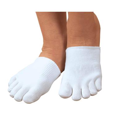 Silver StepsTM Closed Toe Gel Socks