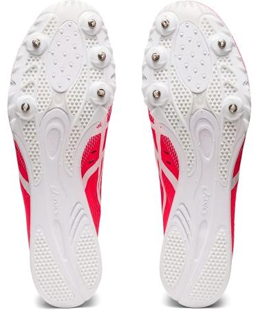 ASICS Gun Lap 2 Track & Field Shoes - 8.5 Wide Women/7 Men - Diva Pink/White - Buy Online on GoSupps.com