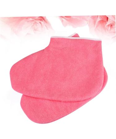 Healeved 5 Pairs Paraffin Glove Lotion Gloves Paraffin Wax Warmer Tampon Holder for Purse Moisturizing Heel Sleeve Wax Foot Bath Paraffin Foort Cover Foot Wax Bath Red Care - Buy Online on GoSupps.com