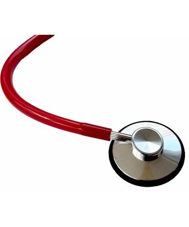 Lightweight Red Stethoscope - 22" Length | International Shipping Available - Buy Online on GoSupps.com