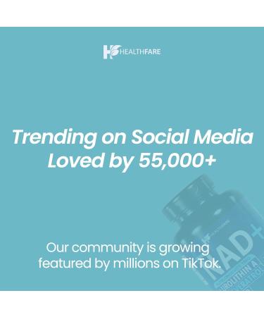 Healthfare 10 573mg NAD Supplement Resveratrol CoQ10-120 Capsules NMN Alternative Liposomal High Absorption Formula | Betaine for Anti-Aging Extended Effects - Cellular Energy Skin for Women & Men - Buy Online on GoSupps.com