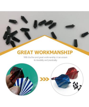 INOOMP 40Pcs Dart Flight Protectors - Plastic Wing Corrector for Competition Darts - Buy Online on GoSupps.com