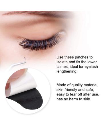 Black Eye Pads for Eyelash Extensions - 50 Pcs Gel Patch Accesories | Perfect Cosmetic Tool for Lash Application - Buy Online on GoSupps.com