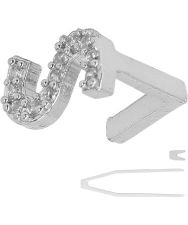 Shop Verdant Touch Hip Hop Teeth - Removable Silver Dentures for Halloween & Cosplay Accessories - Buy Online on GoSupps.com