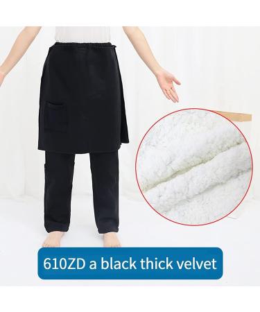 Daily Wear Cotton Patient Care Pants for Elderly & Disabled - Easy On/Off in Black Size M - Buy Online on GoSupps.com