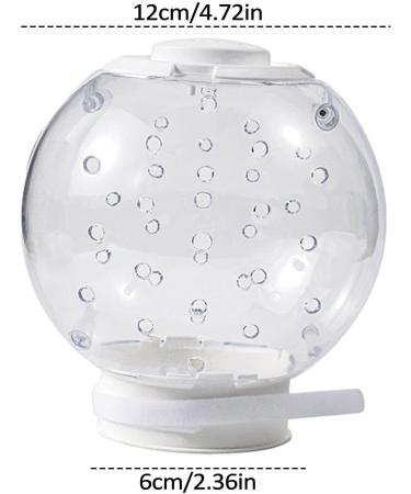 Bubble Cat Muzzle - Unique Anti-Bite Breathable Adjustable Hooded Muzzle Breathable Anti-Bite Muzzle | Cat Grooming Caps for Shaving Aggressive Cat - Buy Online on GoSupps.com