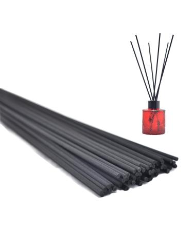 Kidlearn 50pcs Fiber Essential Oil Diffuser Sticks Home Fragrance Scented Oil Diffuser Sticks (40cm x4mm Black) 40cm*4mm Black - Buy Online on GoSupps.com