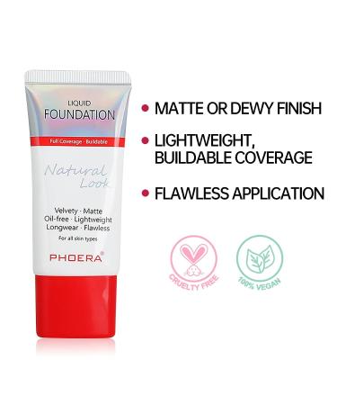 Anglicolor Matte Foundation 30ml - Flawless Full Coverage, Oil-Control, Long Lasting Liquid Foundation for Women - Waterproof Formula - 1PC 102 - Buy Online on GoSupps.com