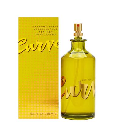 Men's Cologne Fragrance Spray by Curve, Spicy Wood Magnetic Scent for Day or Night, 6.8 Fl Oz 6.8 Fl Oz Men's Cologne Fragrance Spray