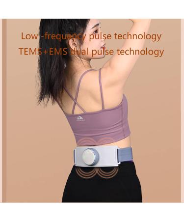 Electric Menstrual Heating Massage Belt - Uterus Warmer & Vibration Compression for Dysmenorrhea Relief | Back & Belly Pain Relief - Blue - Buy Online on GoSupps.com