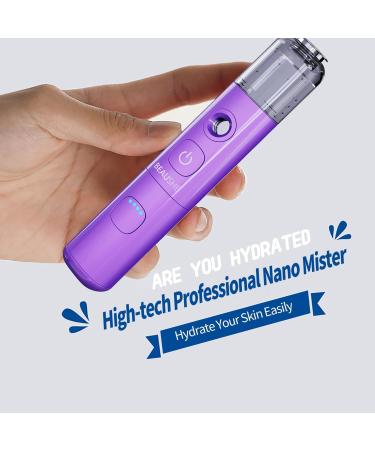 Beaushe Portable Humidifier Nano Facial Mister Steamer - Purple - Buy Online on GoSupps.com