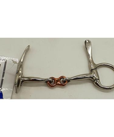 Baucher Half Spoon Bit for Minishetty & Minipony | Double Jointed Copper Plate 7.5-11.5 | Tysons 9.5 - Buy Online on GoSupps.com