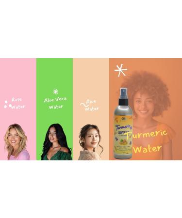 Turmeric Water Collagen Facial & Hair Mist - 8oz | Energize Skin & Hair International Shipping Available - Buy Online on GoSupps.com