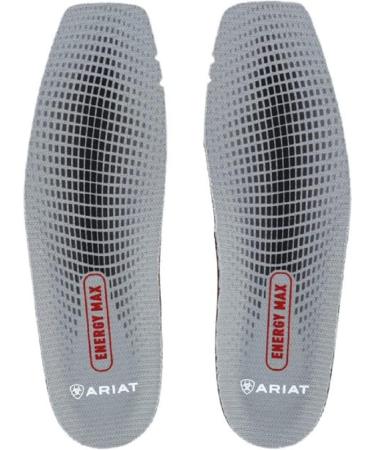 ARIAT Women's Energy Max Wide Square Toe Insole - Size 7.5 Gray | International Shipping Available - Buy Online on GoSupps.com