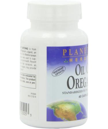 Planetary Herbals Oil of Oregano May Provide Support To The Immune System 60 Vegetarian Capsules - Buy Online on GoSupps.com