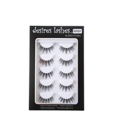 Natural Strip Eyelashes Multipack 5Pairs Per Kits 03Wednesday