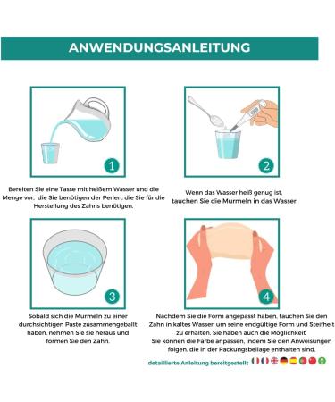 Coltana Provisional Dentures - Temporary Dental Repair Set for Artificial Teeth & Cosmetic Solutions - Buy Online on GoSupps.com