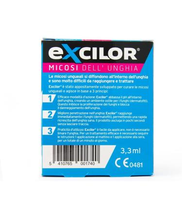 Excilor Sun Unfortunate 3.3 ml | Effective Treatment for Nail Fungus | Buy Internationally - Buy Online on GoSupps.com