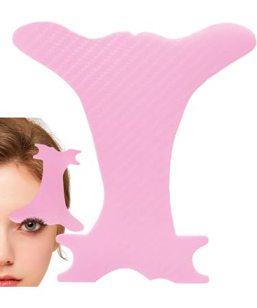 Eyeshadow Template Reusable Makeup Tool Eyeliner Model Quick Eye Guide Accurate Eyebrow Shaper Multifunctional Cosmetic Measuring Tool for Beginners Pink - Buy Online on GoSupps.com
