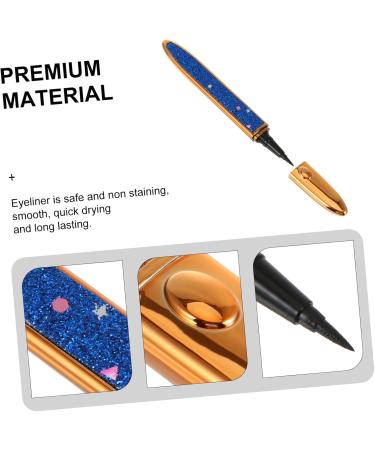 HAPINARY 2pcs Self Adhesive Mascara Lash Accessories Self-adhesive Eye Liner Eye Liner Pen Plastic Blue - Buy Online on GoSupps.com