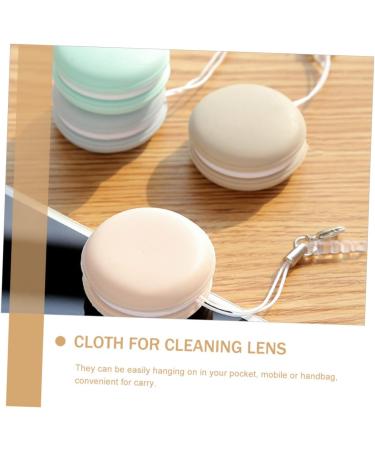 FOMIYES 6 Pcs Cleaning Wipes - Eyeglasses & Screen Cleaning Cloths for Delicate Surfaces - Macaron Color Collection - Buy Online on GoSupps.com