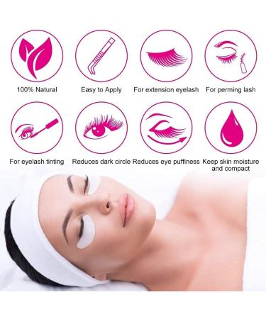 FADVAN 50P Blue Eye Pads for Eyelash Extensions - Lint Free Hydrogel Under Eye Gel Patches - Buy Online on GoSupps.com