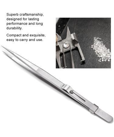 High Precision SYH & AQYE Stainless Steel Tweezers - Diamond-Stone Jeweling Tool Holder for DIY Schmuck & Edelstein Manufacturing - Buy Online on GoSupps.com