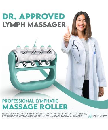 COZLOW MyoRelease - Lymphatic Drainage Massager & Scar Tissue Tool for Thighs, Butt, Legs, Back & Body - Buy Online on GoSupps.com