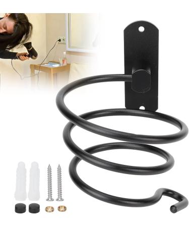 Hair Dryer Holder Stand Convenient Alloy Practical Hair Dryer Rack with Screw Cap for Hotel for Hair Salon - Buy Online on GoSupps.com
