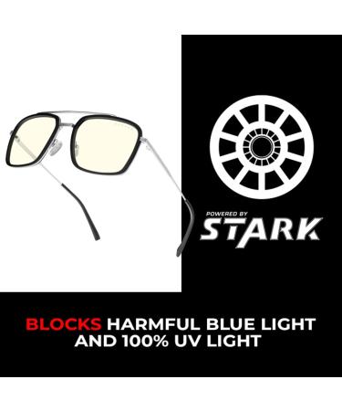 Gunnar Gaming Glasses Stark Industrial Edition | Clear 35% Blue Light Blocking Sunglasses - Buy Online on GoSupps.com