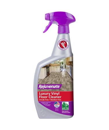 Rejuvenate High Performance Luxury Vinyl Tile Plank Floor Cleaner pH Neutral Formula Doesn't Leave Streaks or Dulling Residue 32oz