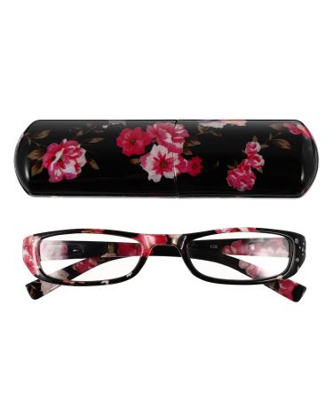 BEZAX 1 piece reading glasses for the elderly with high definition diamond frame glasses