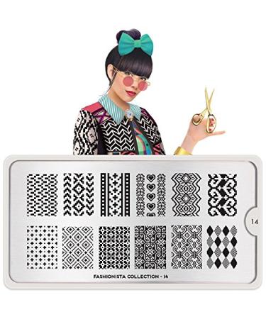 MoYou-London Stencil Fashionista Collection 14