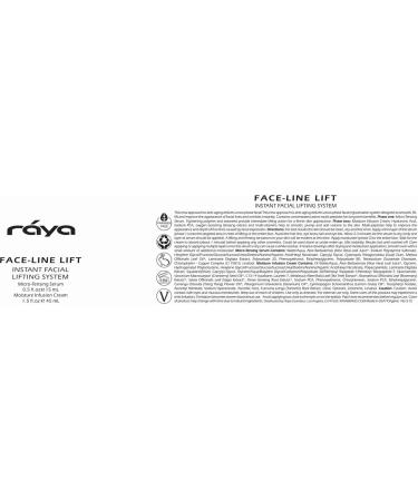 Raya Face-Line Lift | 2-Piece Anti-Aging Treatment Kit | Reduce Fine Lines & Wrinkles | Instant Facial Lifting Solution - Shop Now - Buy Online on GoSupps.com