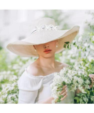 12 Pcs Double Layer Butterfly Lace Trim Embroidered Patches - White Organza Fabric for DIY Crafts and Wedding Decor - Buy Online on GoSupps.com