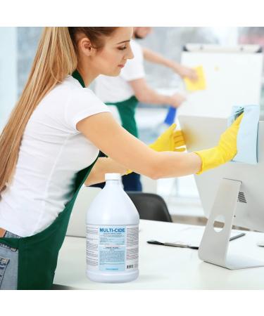 ForPro Professional Multi-Cide Hospital Grade Sanitizer & Disinfectant - 1 Gallon Refill (128 oz) | Bactericidal Fungicidal & Virucidal Cleaner - International Shipping Available - Buy Online on GoSupps.com