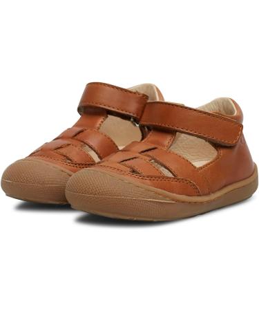 Naturino WAD Leather Closed-Toe Shoes 1 UK Brown - Premium Quality Footwear - Buy Online on GoSupps.com