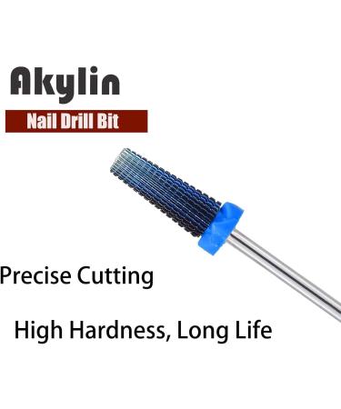 Akylin 5 in 1 Nail Drill Bits Carbide Tapered Bit 3/32" Shank - Manicure Nail Art Acrylic/Hard Gel Fast Remover Two Way Rotate(Medium) Medium-M Type-A - Buy Online on GoSupps.com
