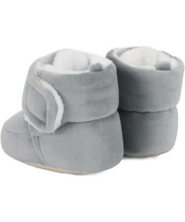 Matt Keely Cartoon Anti-Slip Baby Booties - Grey (6-12 Months) - Buy Online on GoSupps.com